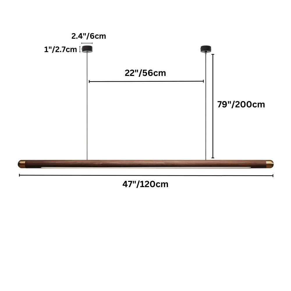 Svelte Pendant Light Fixture - Modern Adjustable Hanging Lamp for Kitchen Island & Dining Room