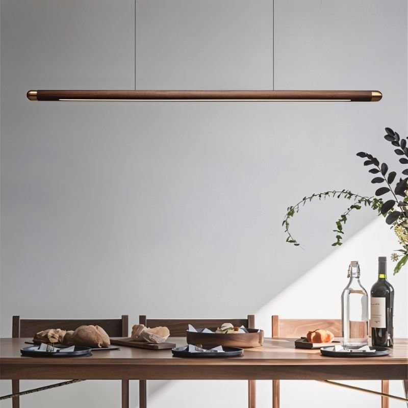 Svelte Pendant Light Fixture - Modern Adjustable Hanging Lamp for Kitchen Island & Dining Room