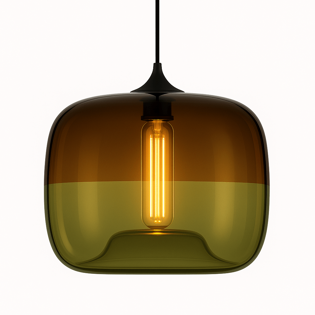 Teleo Pendant Light Fixture - Modern Adjustable Hanging Lamp for Kitchen Island & Dining Room