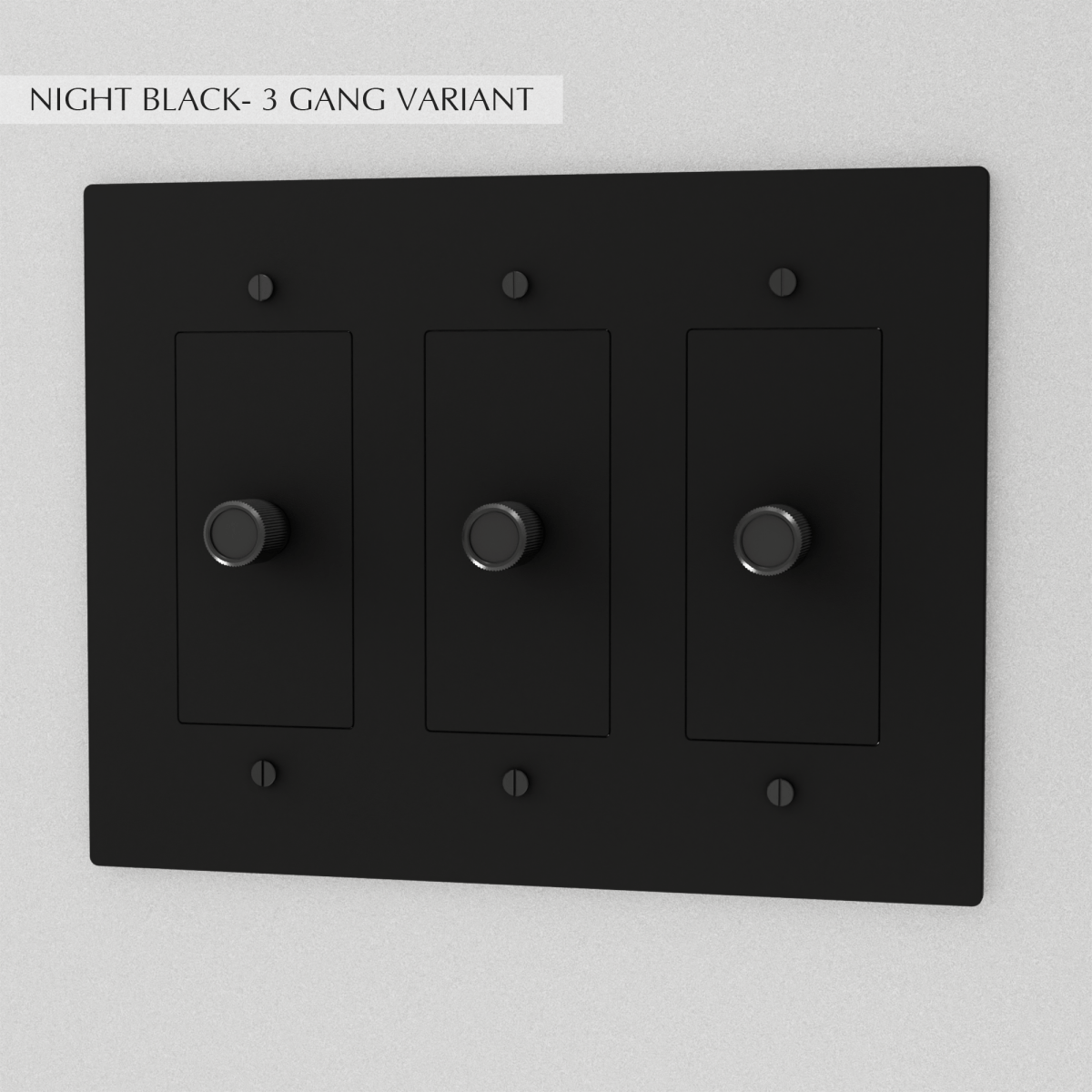 Solid Brass Dimmer Switch | Knurled Texture, Heavy-Set Weight & Compatible with LED/Incandescent Bulbs for Home Lighting