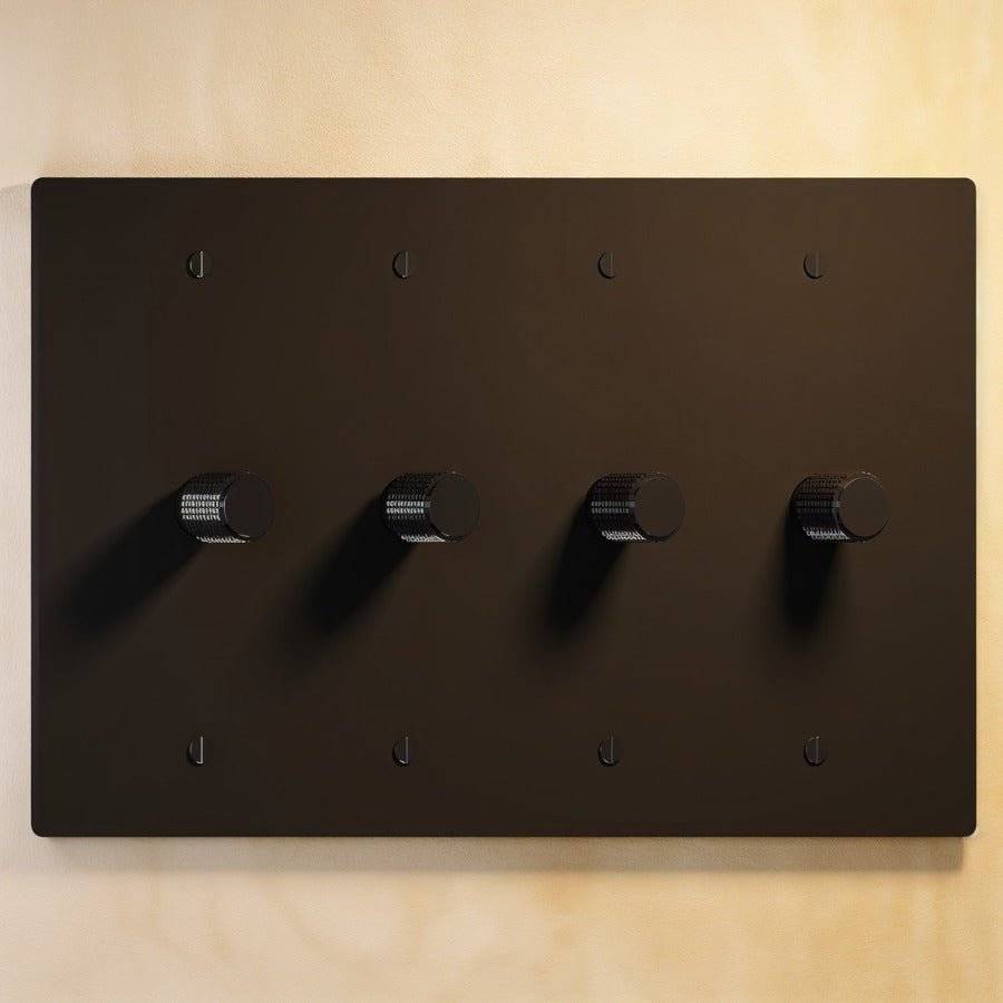 Brass Rotary Dimmer Switch | Heavy-Duty, UL Certified & Ideal for Home Lighting Control