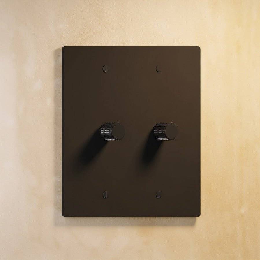 Brass Rotary Dimmer Switch | Heavy-Duty, UL Certified & Ideal for Home Lighting Control