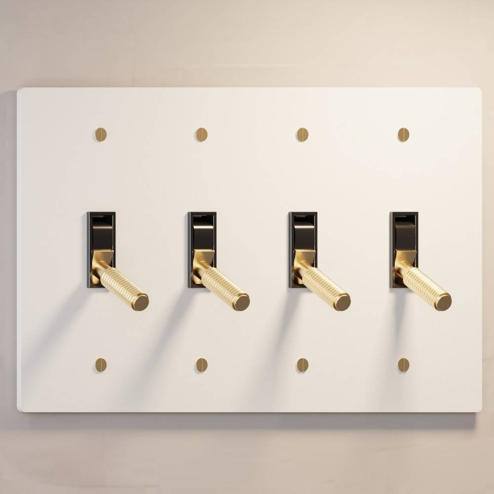 Brass Toggle Switch | Heavy-Duty, UL Certified & Ideal for Home Renovation and Electrical Upgrades