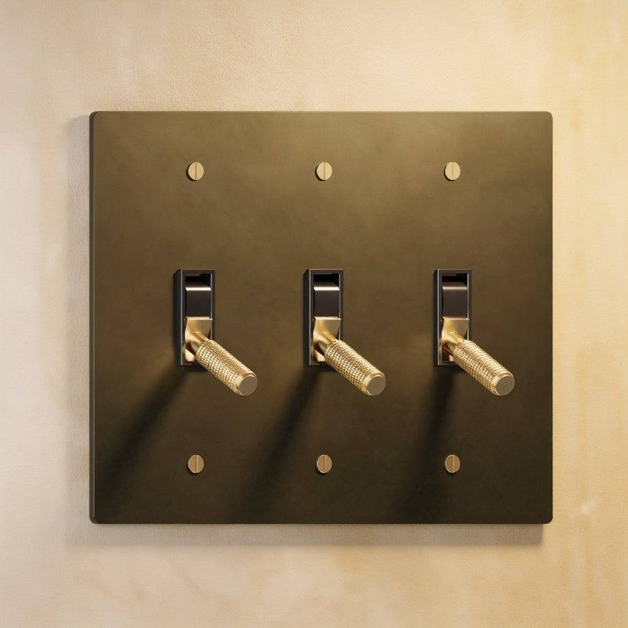Brass Toggle Switch | Heavy-Duty, UL Certified & Ideal for Home Renovation and Electrical Upgrades