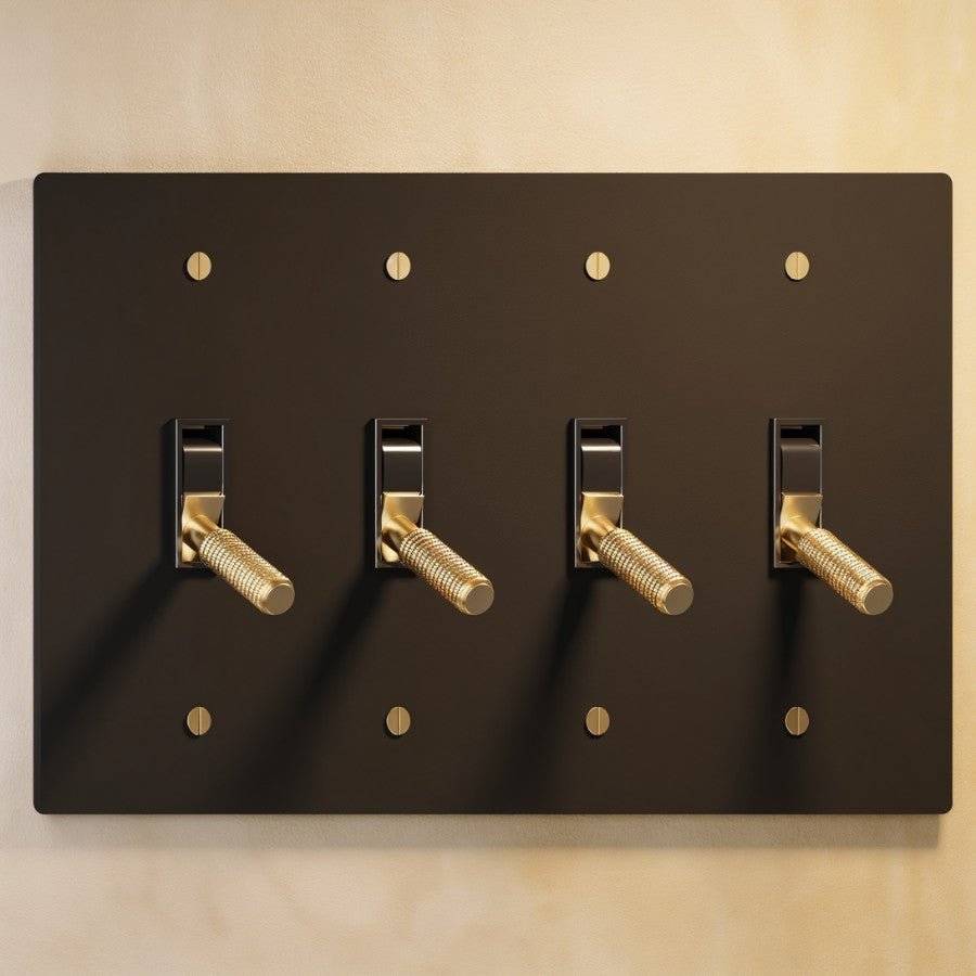 Brass Toggle Switch | Heavy-Duty, UL Certified & Ideal for Home Renovation and Electrical Upgrades