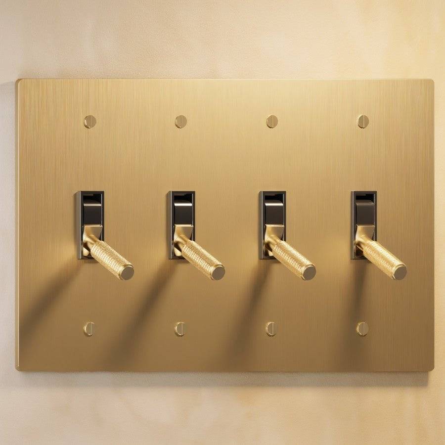 Brass Toggle Switch | Heavy-Duty, UL Certified & Ideal for Home Renovation and Electrical Upgrades
