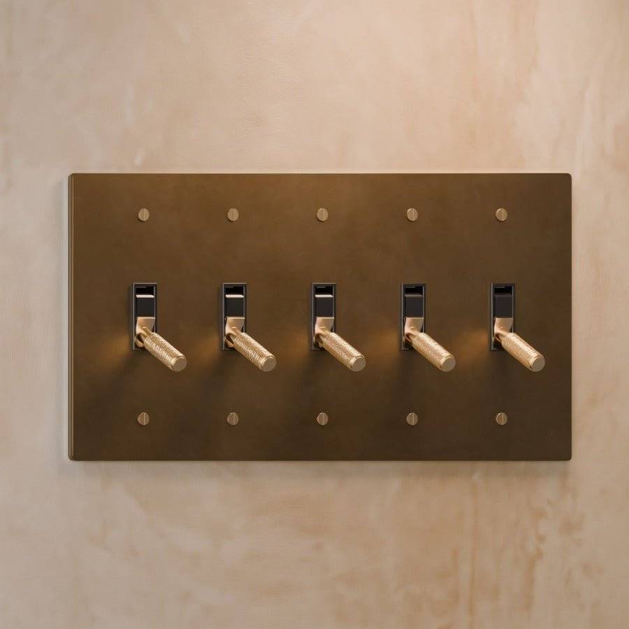 Brass Toggle Switch | Heavy-Duty, UL Certified & Ideal for Home Renovation and Electrical Upgrades