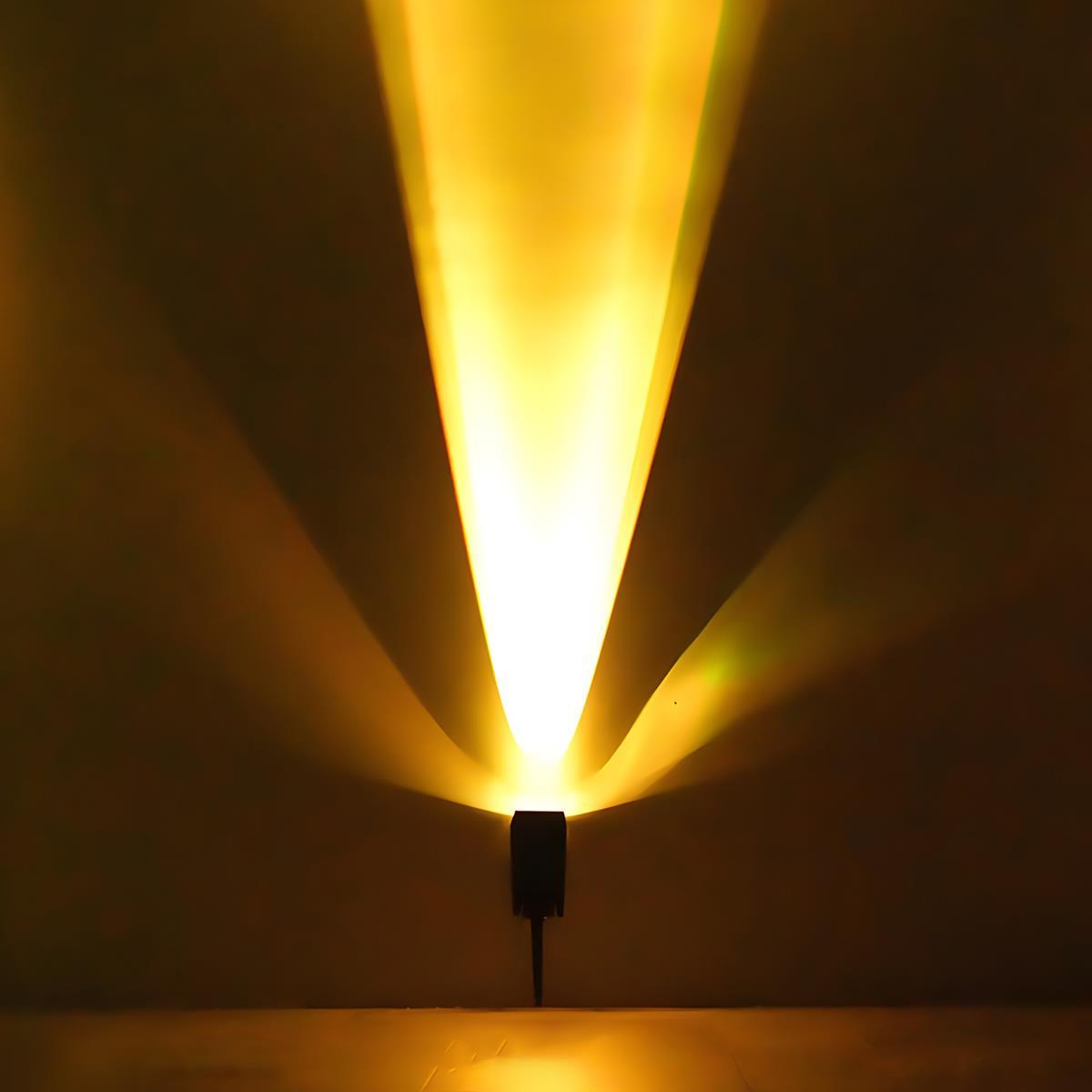 Waterproof LED Solar Multi-Zoom Spot Light for Outdoor Landscape Lighting & Garden Illumination