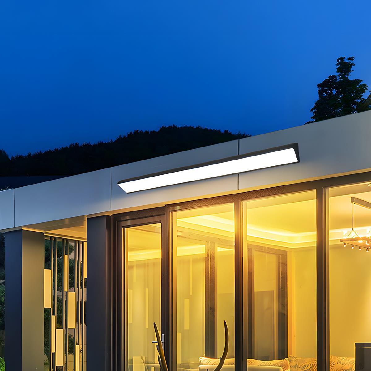LED Waterproof Outdoor Strip Lights - Flexible Lighting for Patios, Porches & Exterior Walls