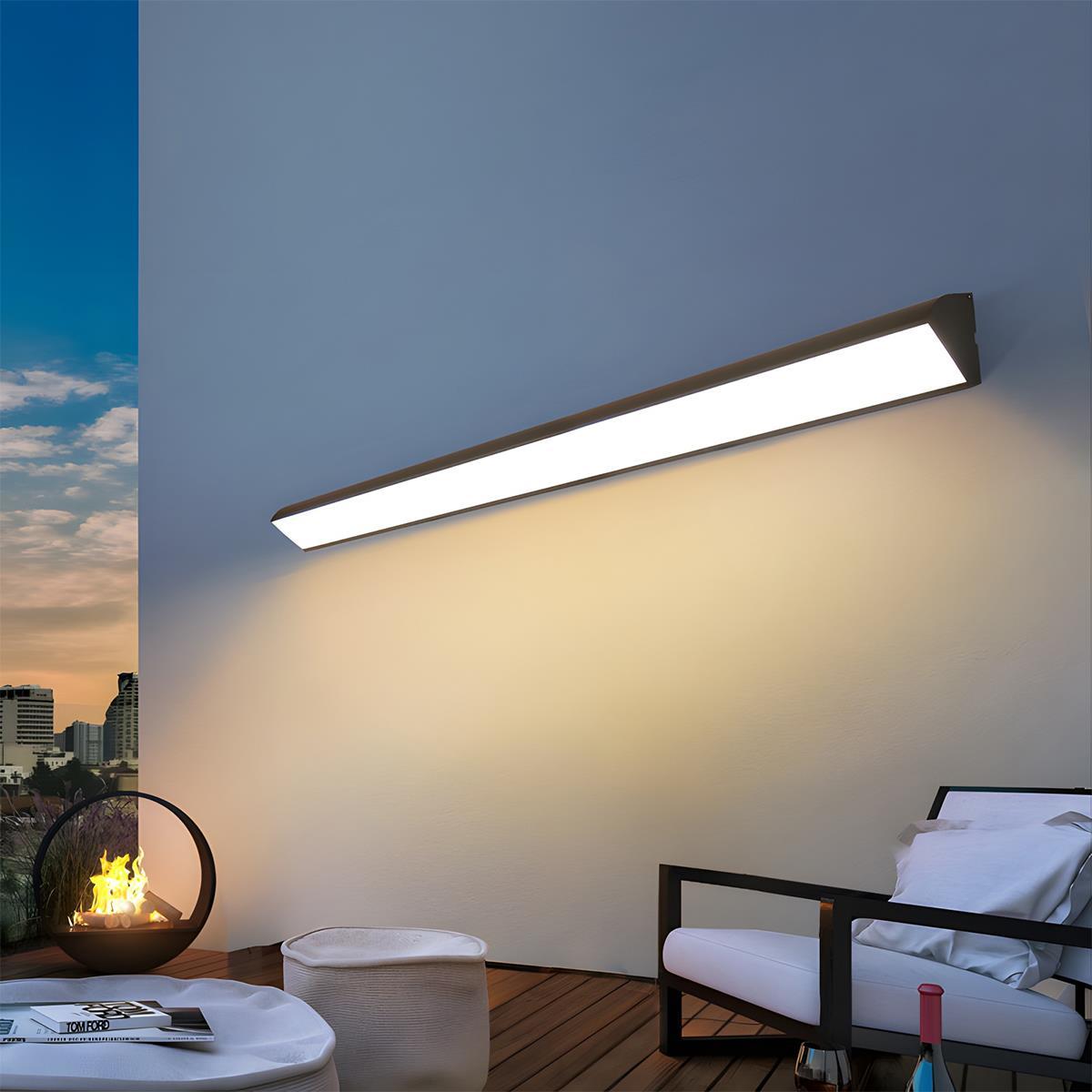 LED Waterproof Outdoor Strip Lights - Flexible Lighting for Patios, Porches & Exterior Walls