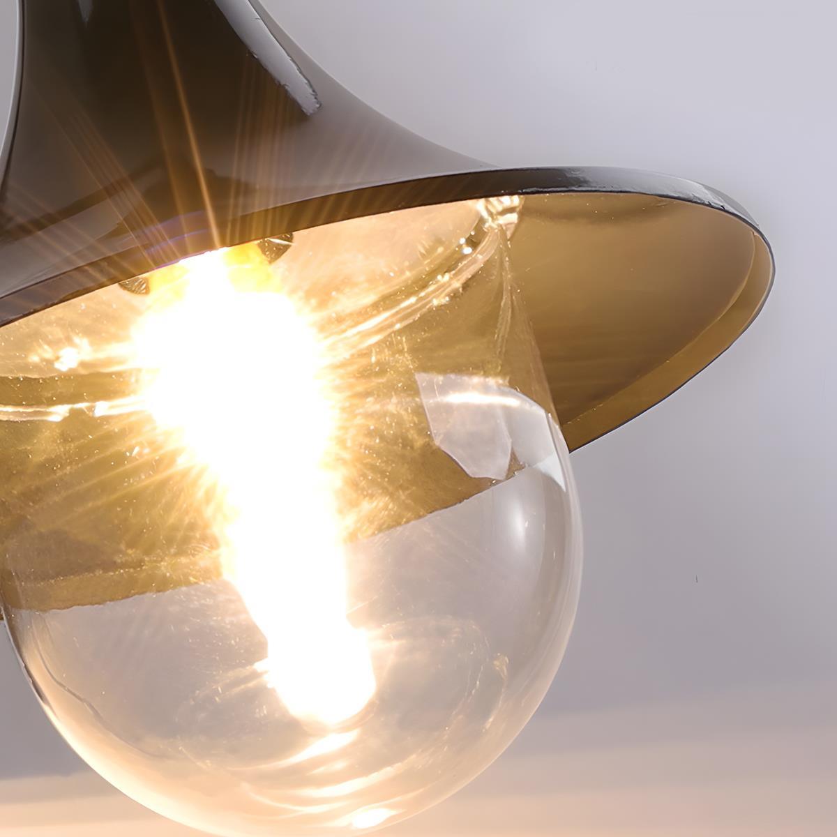 LED Waterproof Vintage Horn Shape Outdoor Wall Lights for Garden, Patio & Porch Lighting