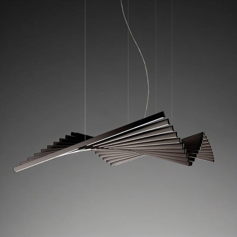 Waves Chandelier | Adjustable Color Temperature, Customizable Design & Ideal for Kitchens and Offices