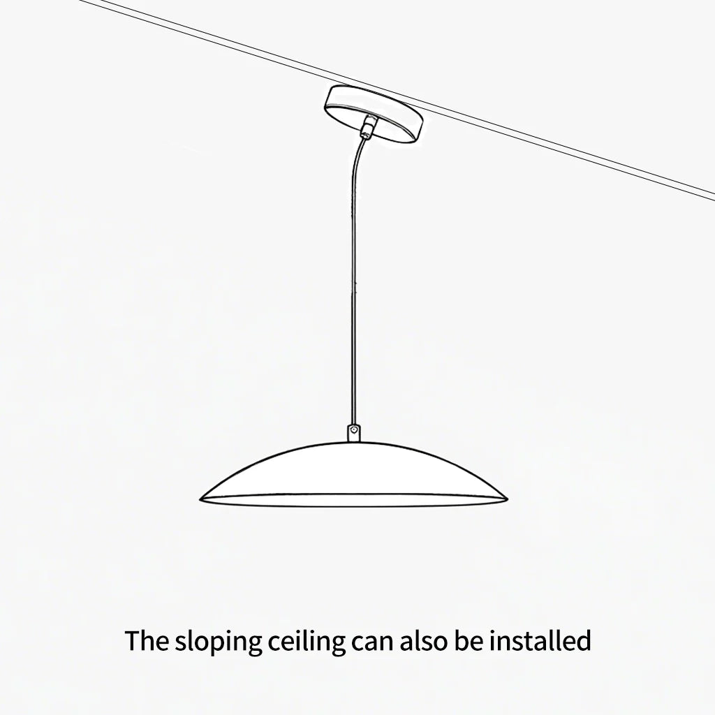 Modern Deco Pendant Light Fixture - Adjustable Hanging Lamp for Kitchen Island & Dining Areas - Contemporary Design