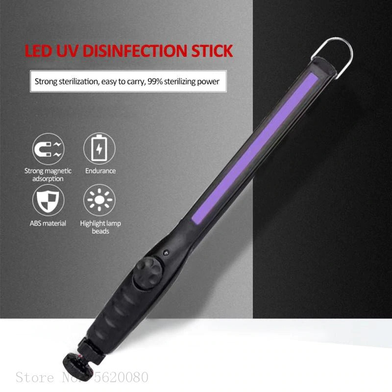 UVC Light, Far UVC Light, Portable Supercharged UV C Wand, Disinfects Sanitizes Surfaces