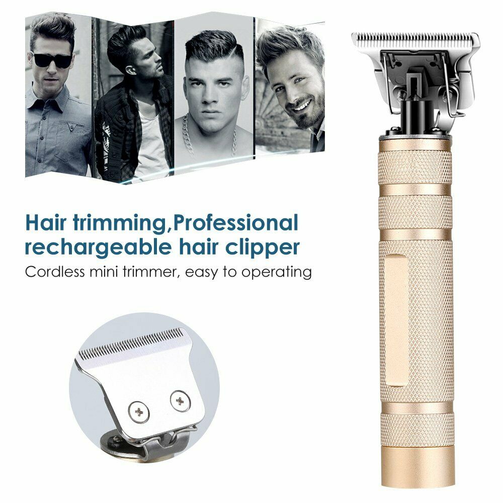 2020 Pro Real Zero Gap Cordless Trimmer Wireless Portable Hair Clipper