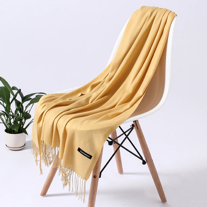 Women Overized Scarf Cashmere Like Wrap