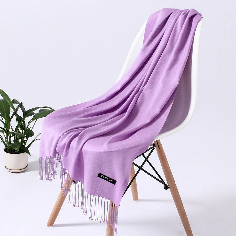 Women Overized Scarf Cashmere Like Wrap