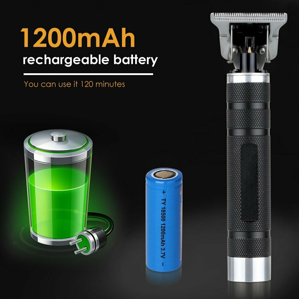 2020 Pro Real Zero Gap Cordless Trimmer Wireless Portable Hair Clipper
