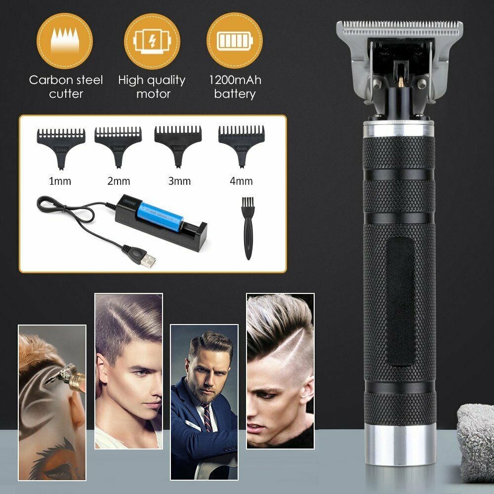 2020 Pro Real Zero Gap Cordless Trimmer Wireless Portable Hair Clipper