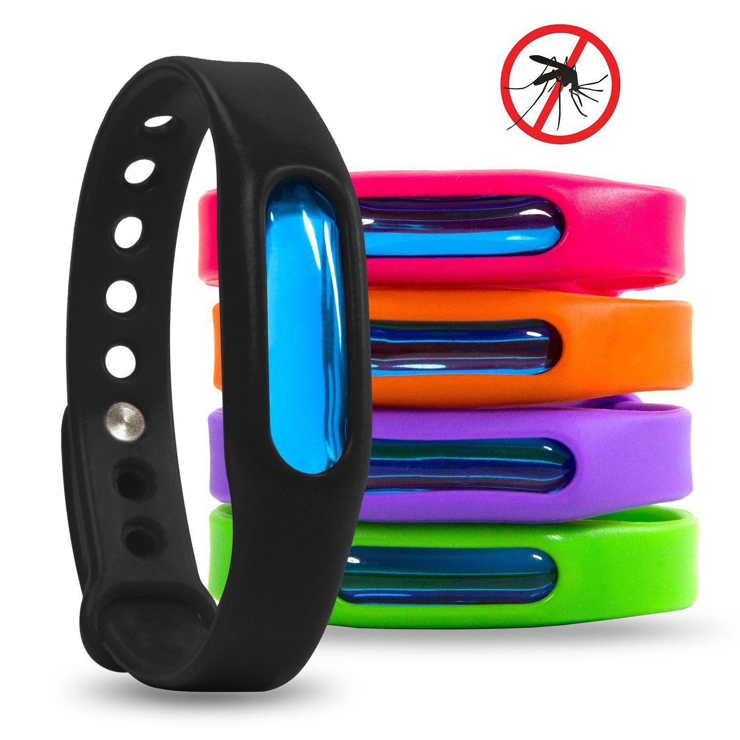 Silicone Mosquito Bracelet Repellent Wristband For Kids & Adults