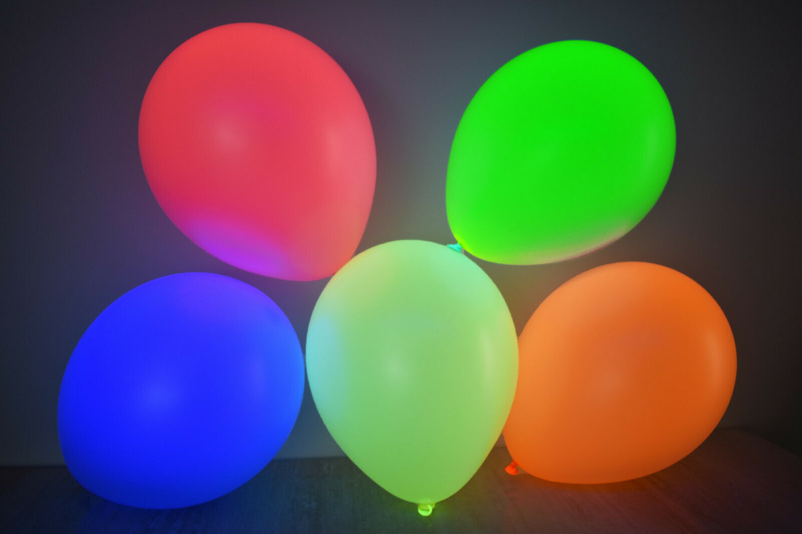 Blacklight Party Balloons That Glow in The Dark Under Blacklight