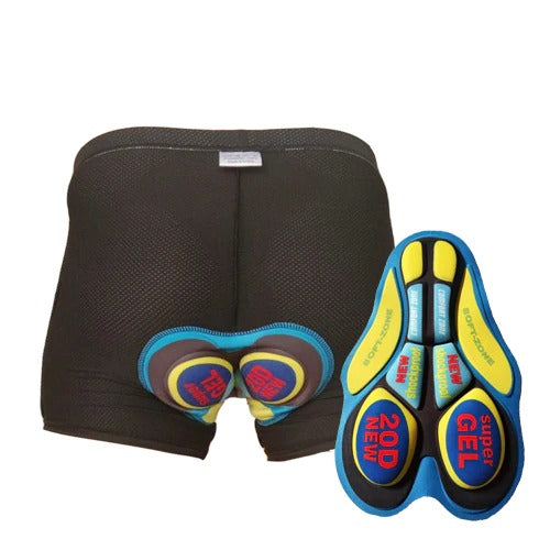 Mens Padded Underwear for Cycling Underpants