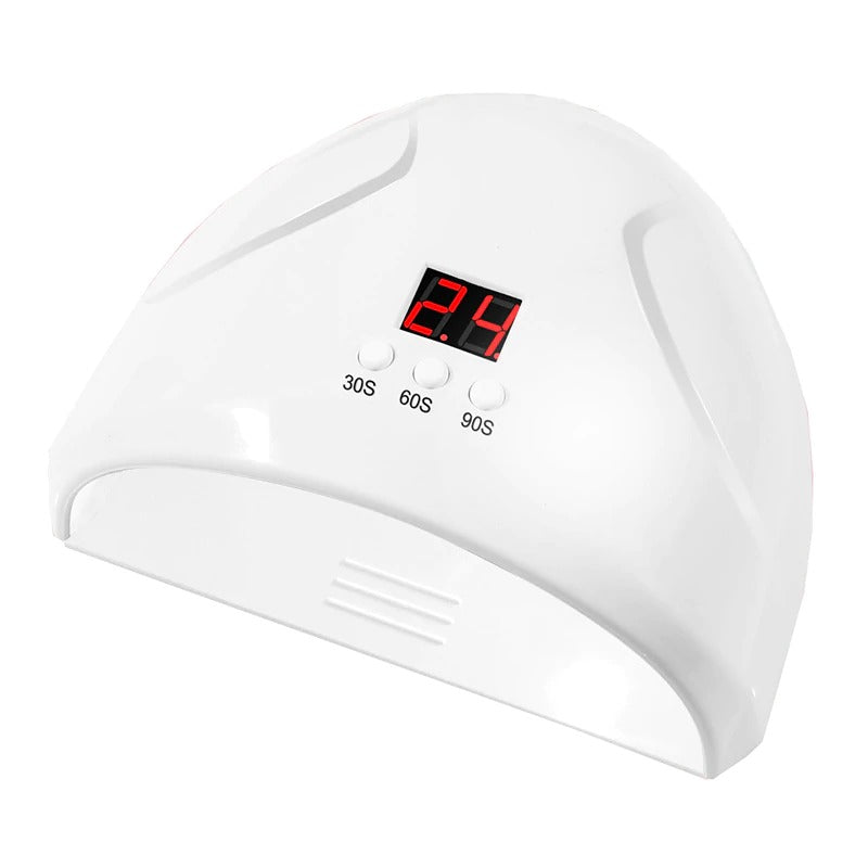LED UV Nail Lamp Auto Sensor Curing Gel Light Dryer Timer Double Hand 120W