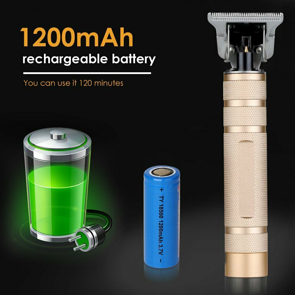 2020 Pro Real Zero Gap Cordless Trimmer Wireless Portable Hair Clipper