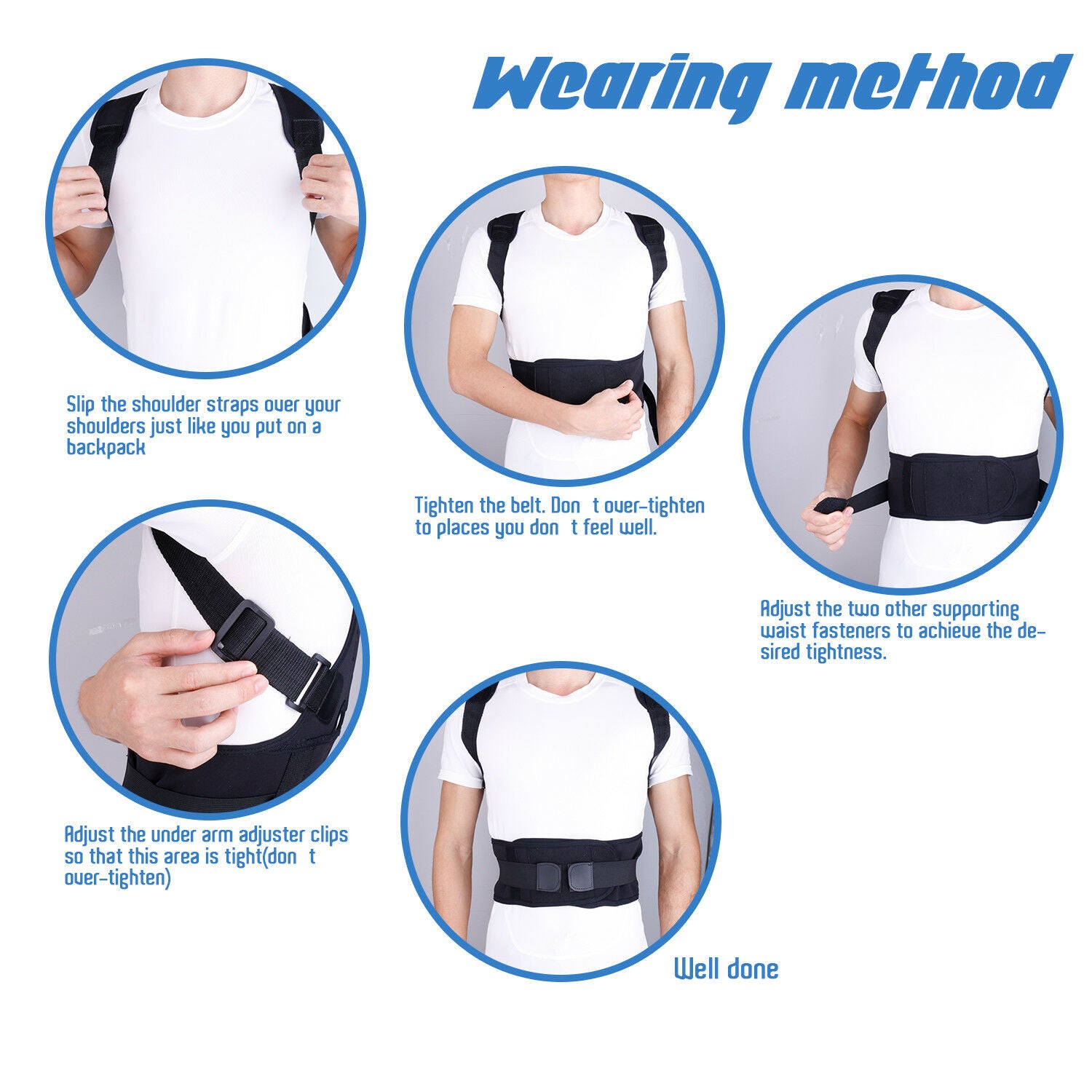 Copper Compression Next Generation Posture Corrector for Men and Women