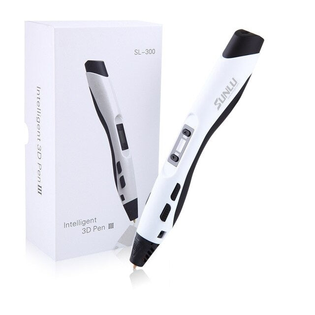 Intelligent Universal Safe Use 3D Printing Pen Creative D Pen Art Hanmade Artwork