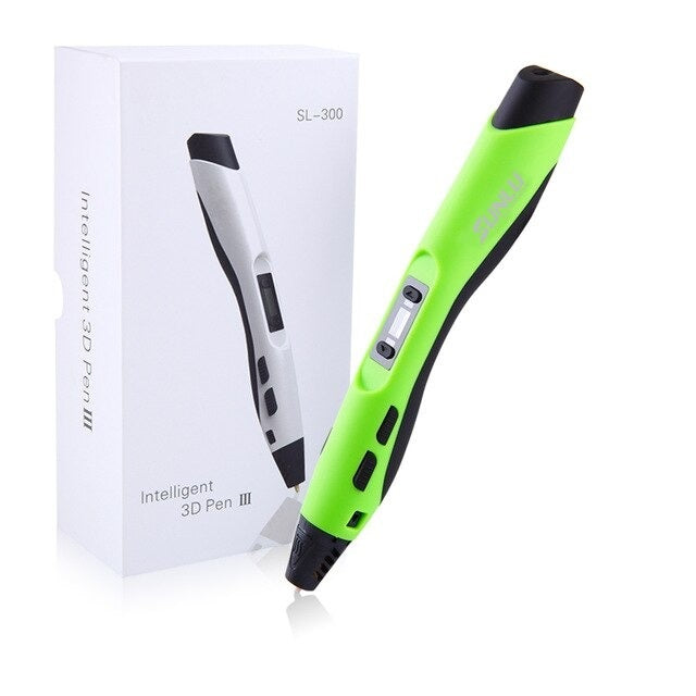 Intelligent Universal Safe Use 3D Printing Pen Creative D Pen Art Hanmade Artwork