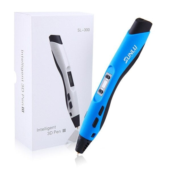 Intelligent Universal Safe Use 3D Printing Pen Creative D Pen Art Hanmade Artwork