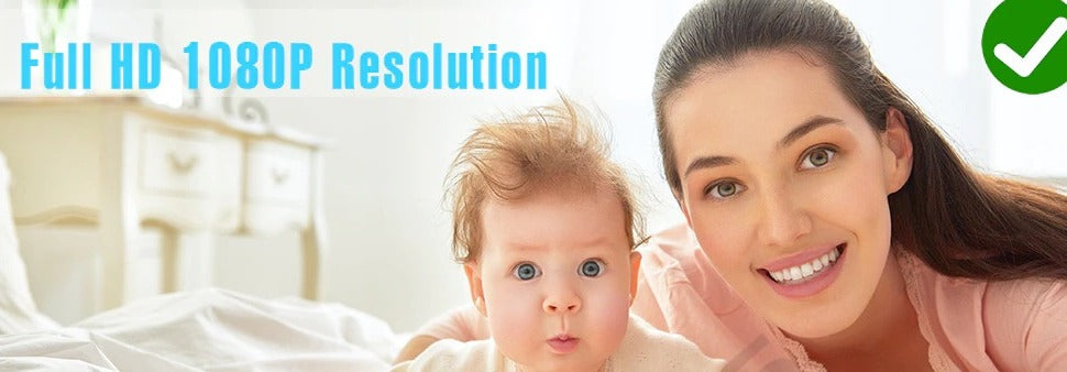 Video Baby Monitor 3.2 Inch Screen Camera Infrared Vision Wireless 2-Way Audio Wireless