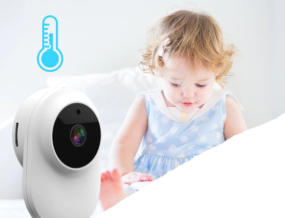 Video Baby Monitor 3.2 Inch Screen Camera Infrared Vision Wireless 2-Way Audio Wireless