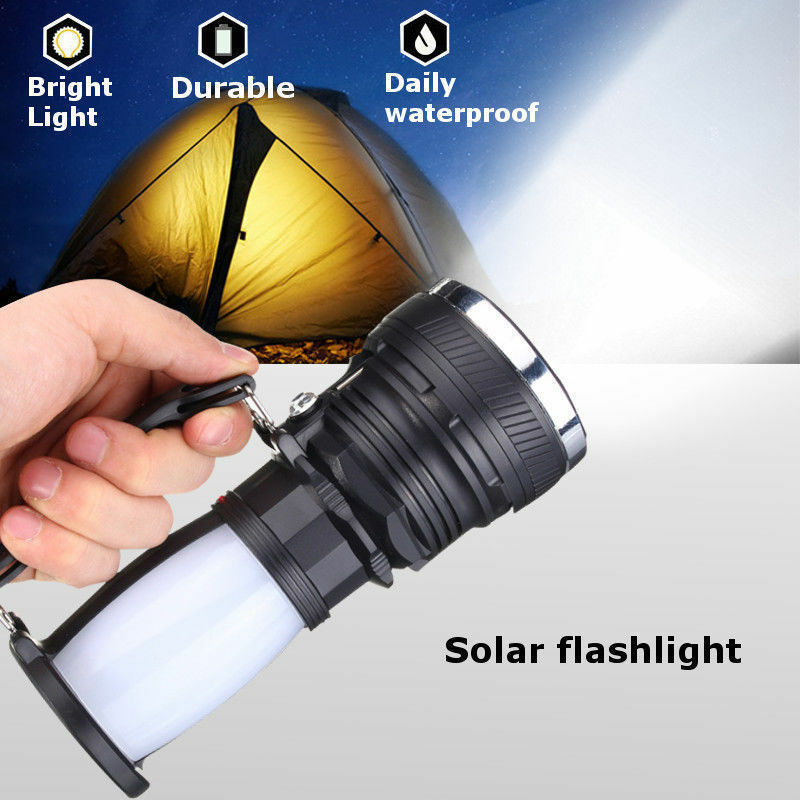 5000 Lumens Solar Flashlight