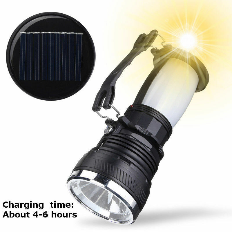 5000 Lumens Solar Flashlight