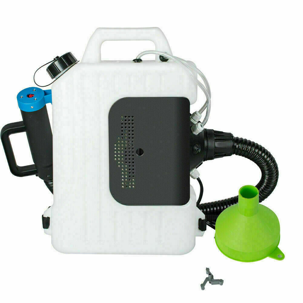 10L ULV Fogger Machine Sprayer Backpack Electric Fogging Disinfection 1200W
