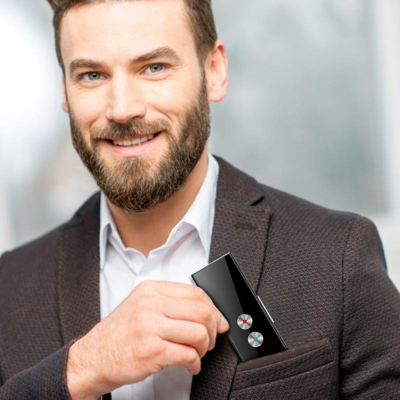 Instant Voice Translator Pocket Device Pocket Portable Mini App 50+ Languages