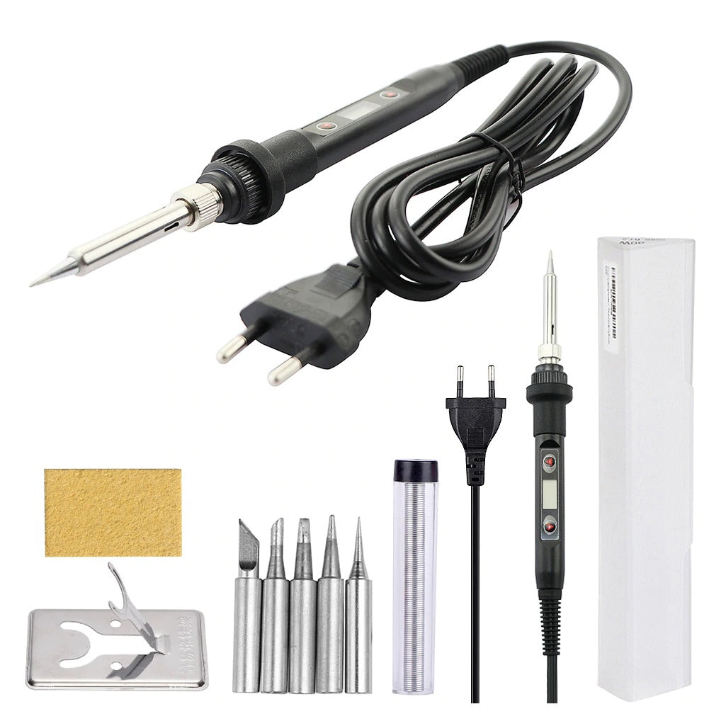 Adjustable Temperature Electric Soldering Iron Kit 110 V Electric Welding