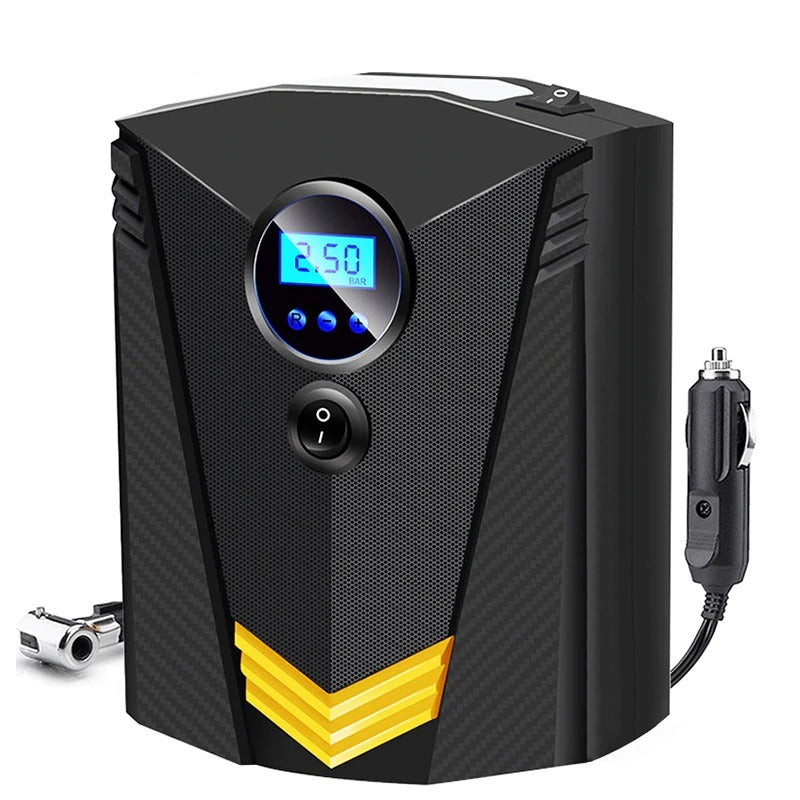 Portable Car Air Compressor DC 12V Digital Tire Inflator Air Pump