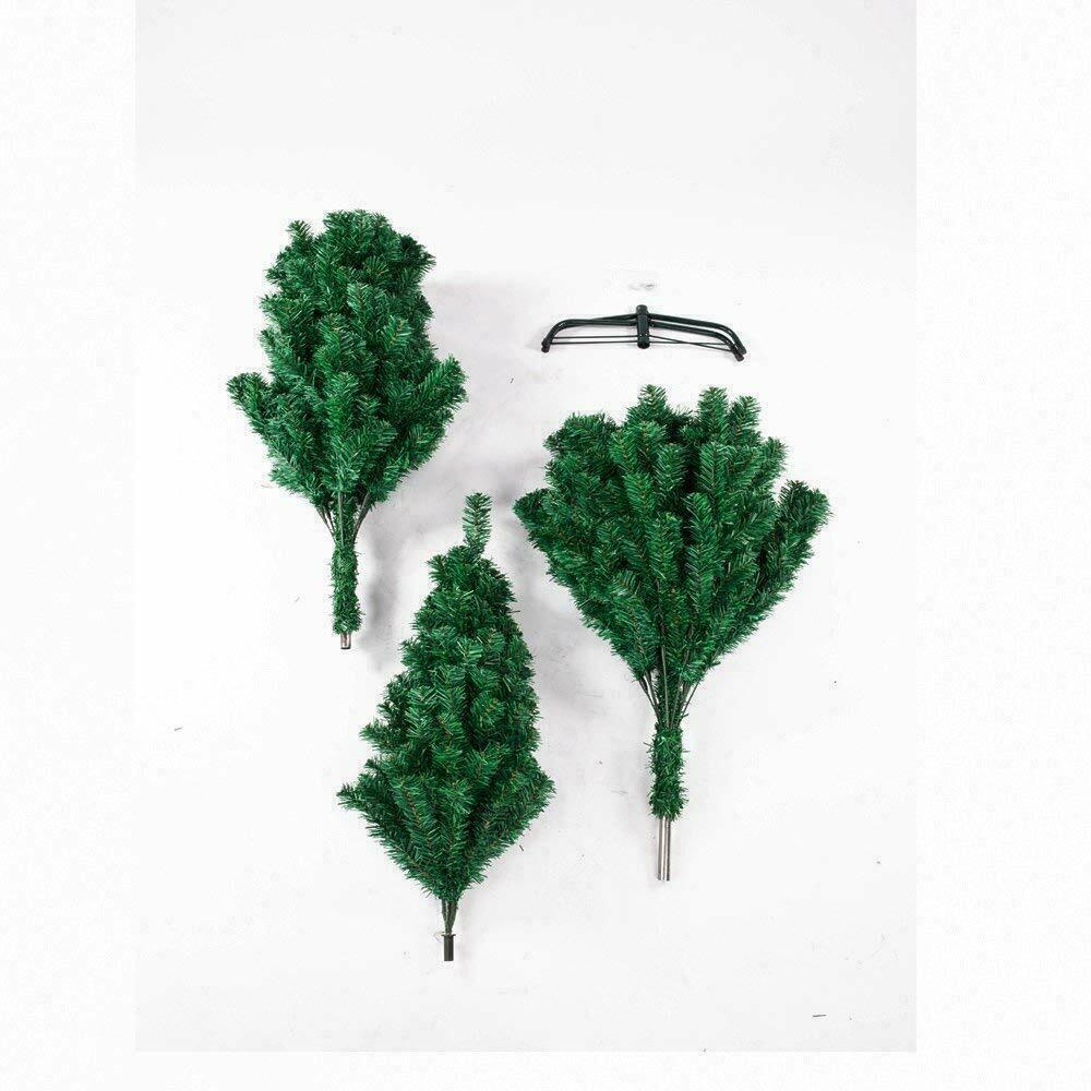 6' Christmas Pine Tree Unlit Artificial with Sturdy Metal Legs