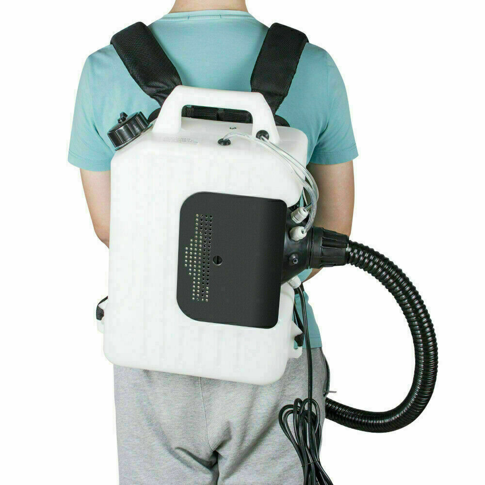10L ULV Fogger Machine Sprayer Backpack Electric Fogging Disinfection 1200W