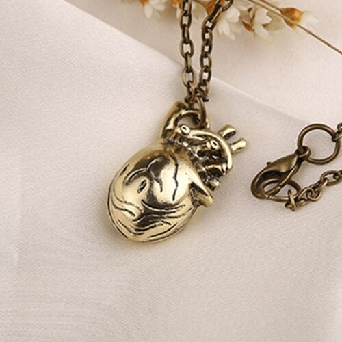Anatomical Heart Necklace