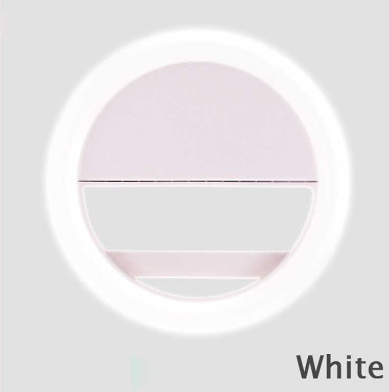 Rechargeable and Portable LED Selfie Ring Light