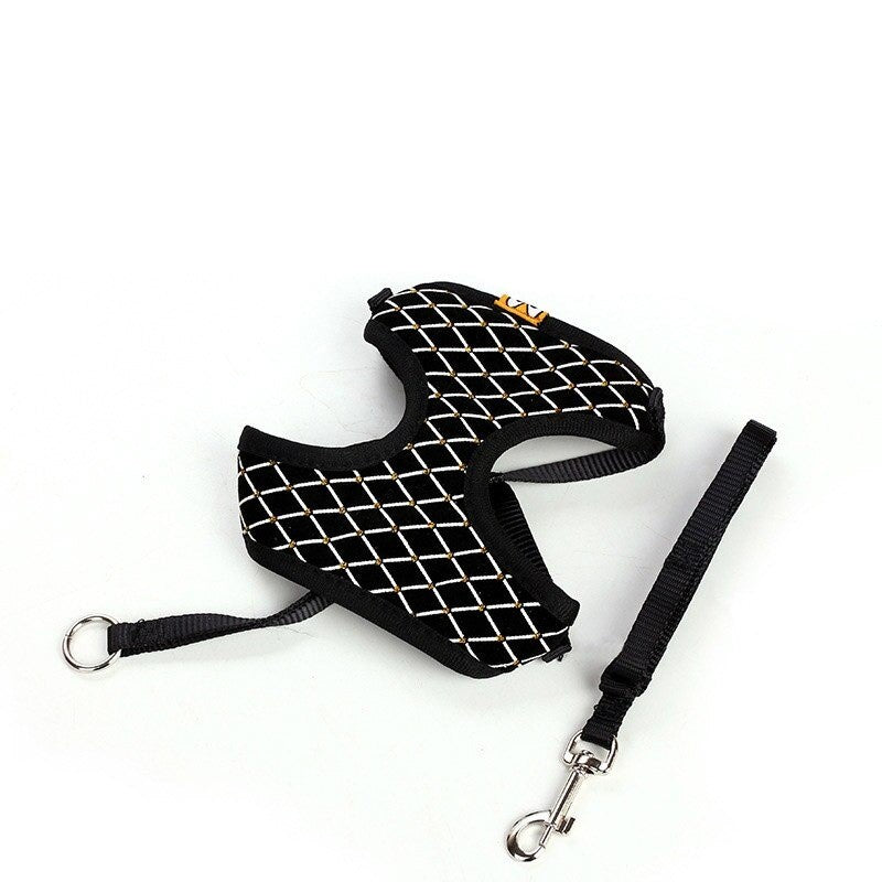 Breathable Adjustable Escapeproof Cat Harness Vest