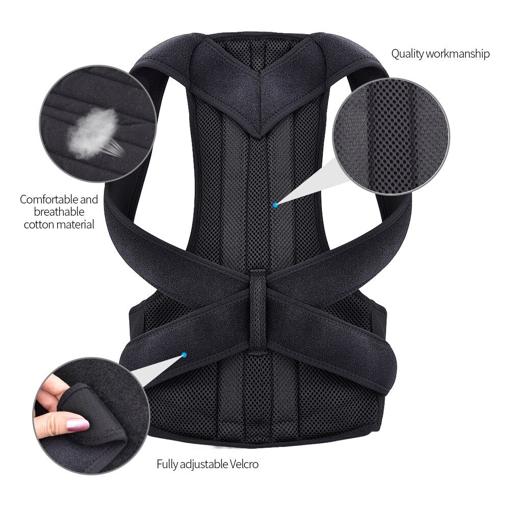 Copper Compression Adjustable Advanced Full Posture Corrector