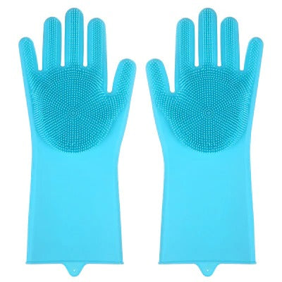 Scrubbing Gloves Dishwashing Cleaning Gloves