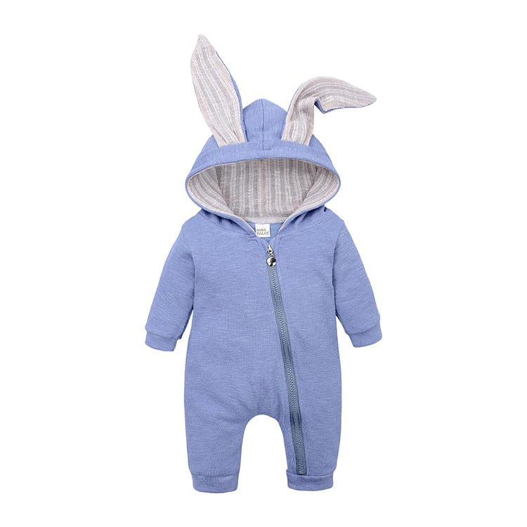 Bunny Baby Rompers Cotton Hoodie