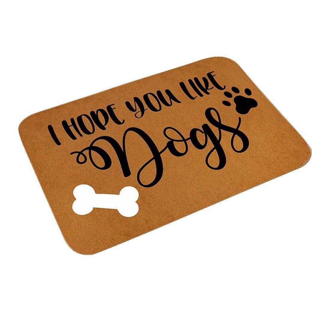 Vintage Indoor Flannel Doormat Comfort