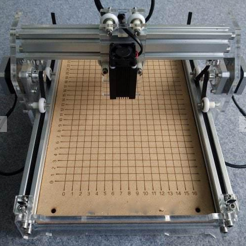 Laser Engraving Machine - 3000MW Blue CNC